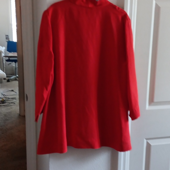 Eileen fisher 100% silk dark orange blouse tunic in excellent condition. - Picture 4 of 6
